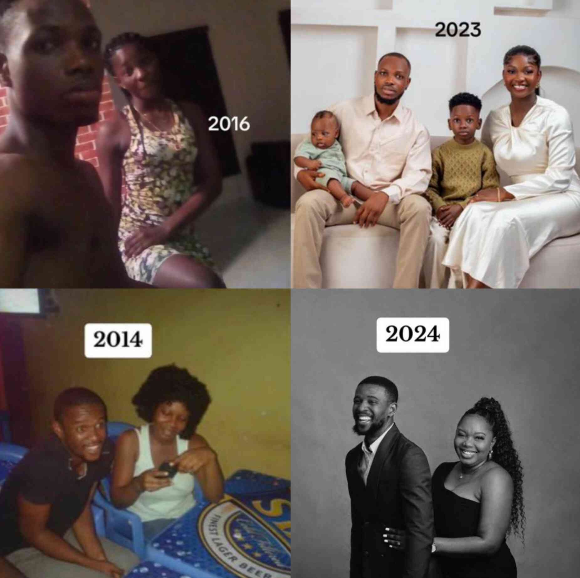 Proof that it pays to be loyal and patient. Couples love journey before and after pictures. Add yours - MirrorLog